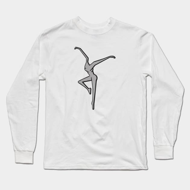 DMB Silver Fire Dancer Long Sleeve T-Shirt by Story At Dawn 